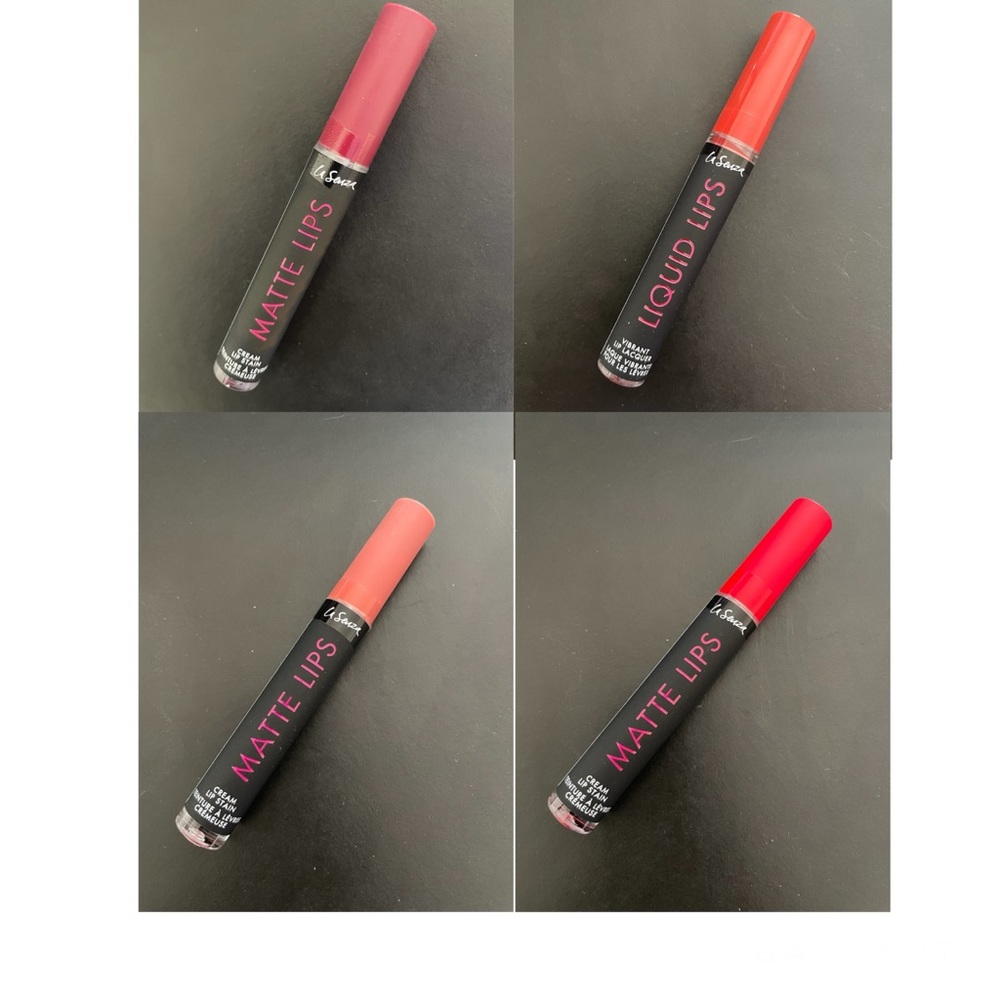 (4) New Sealed La Senza Lip Gloss Liquid Lips